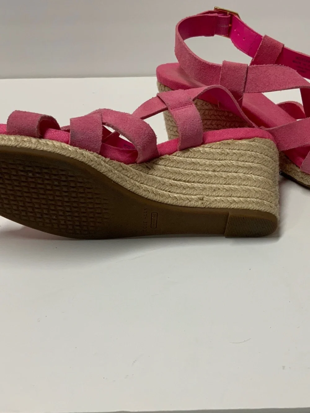 Cole haan pink wedges